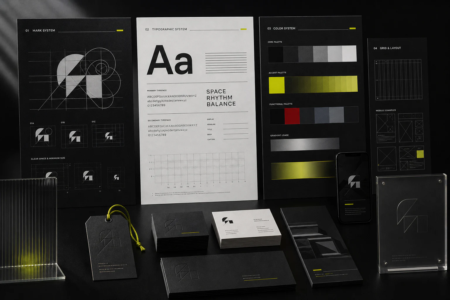 Brand System preview from the YL Studio local system